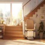 Installation de monte-escalier : TK Home Solutions België